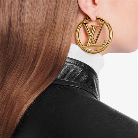 Louis Vuitton nautical hoop earrings